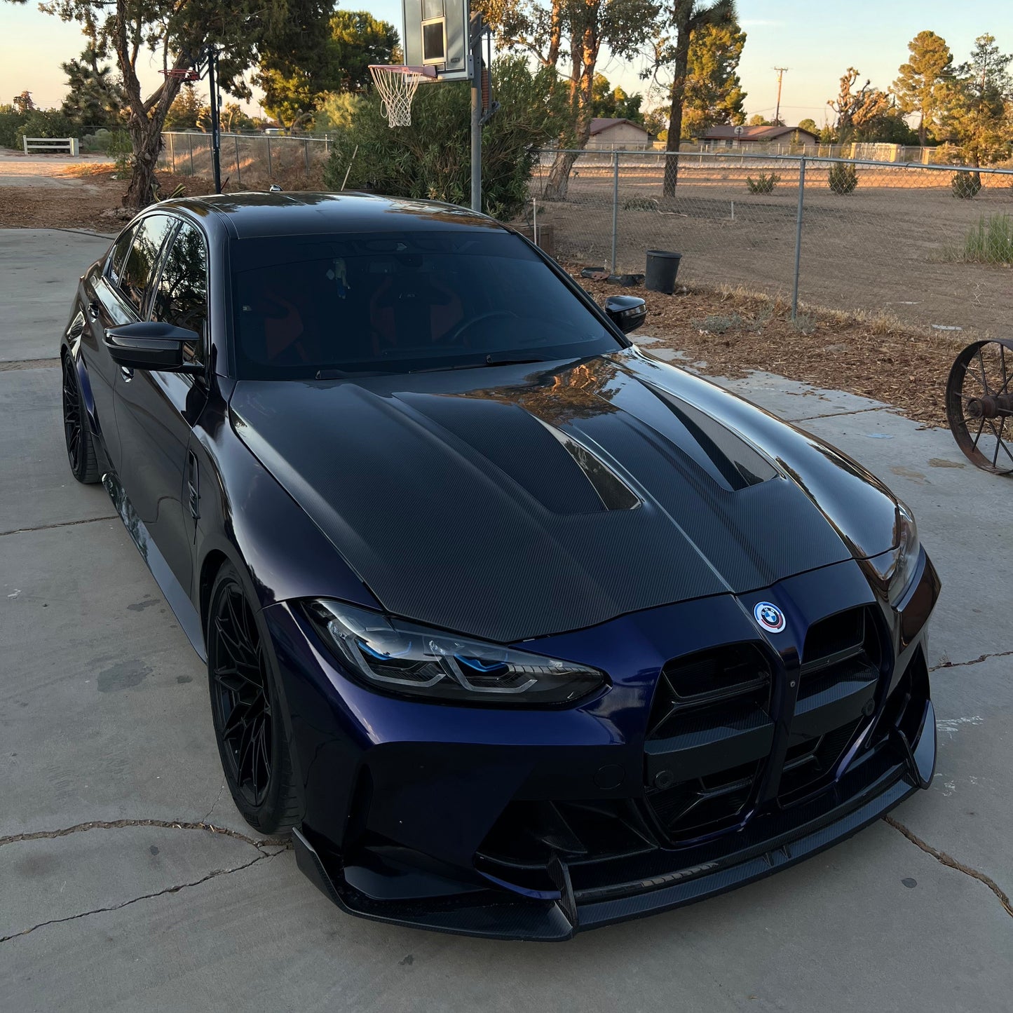 ALPHA N STYLE CARBON FIBER HOOD - BMW G80 M3 & G82/G83 M4