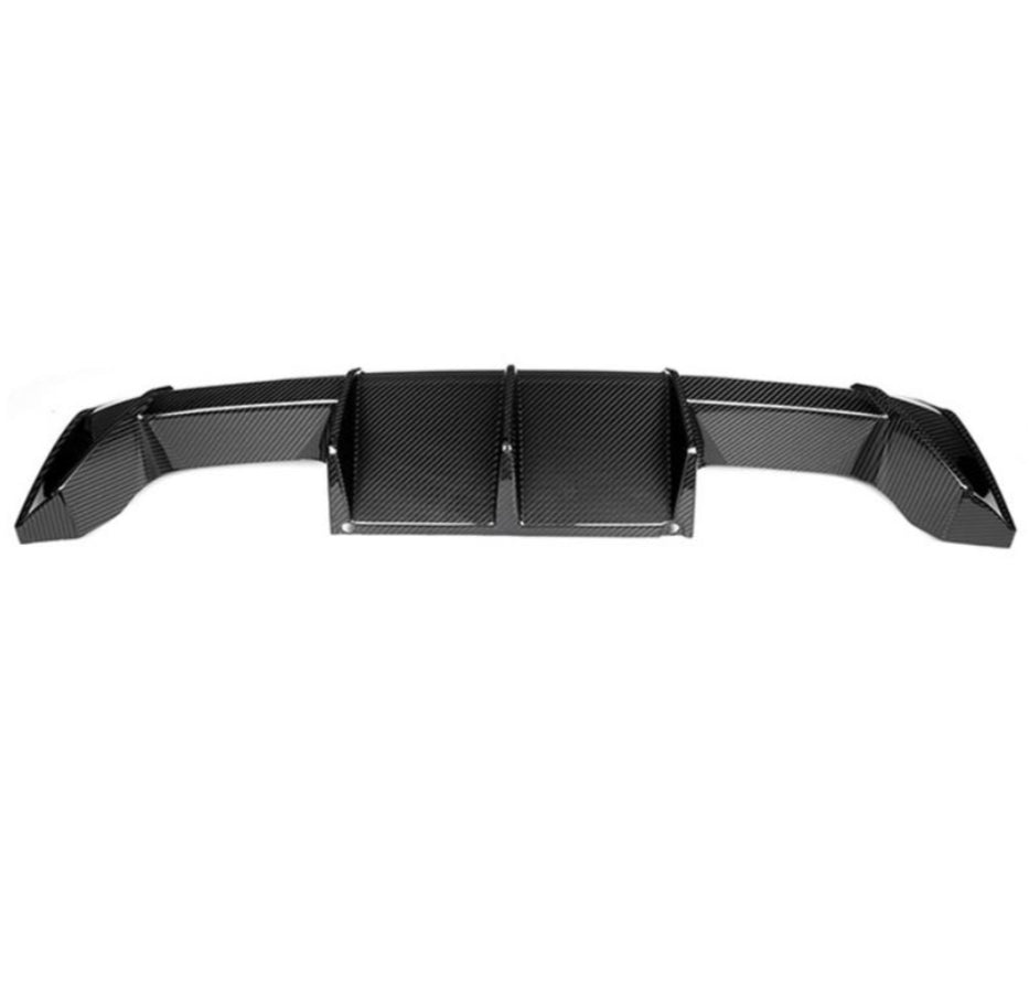 MP Style Carbon Fiber Rear Diffuser - BMW G80 M3 & G82/G83 M4