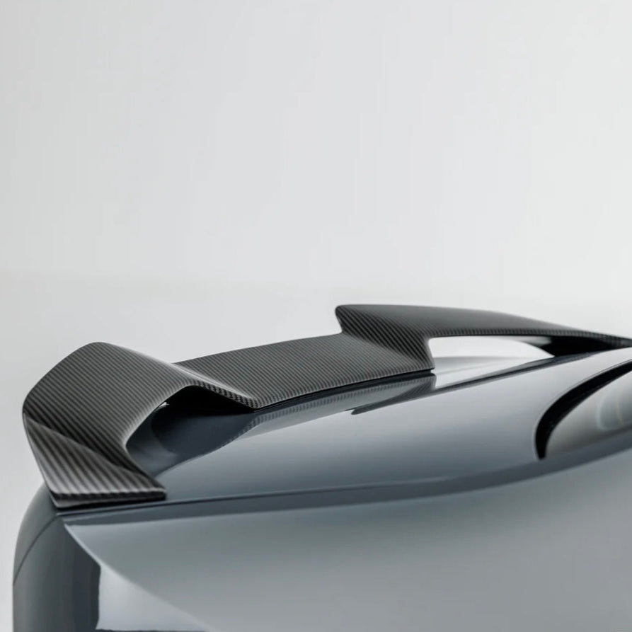 BMW V Style Carbon Fiber Rear Spoiler Wing