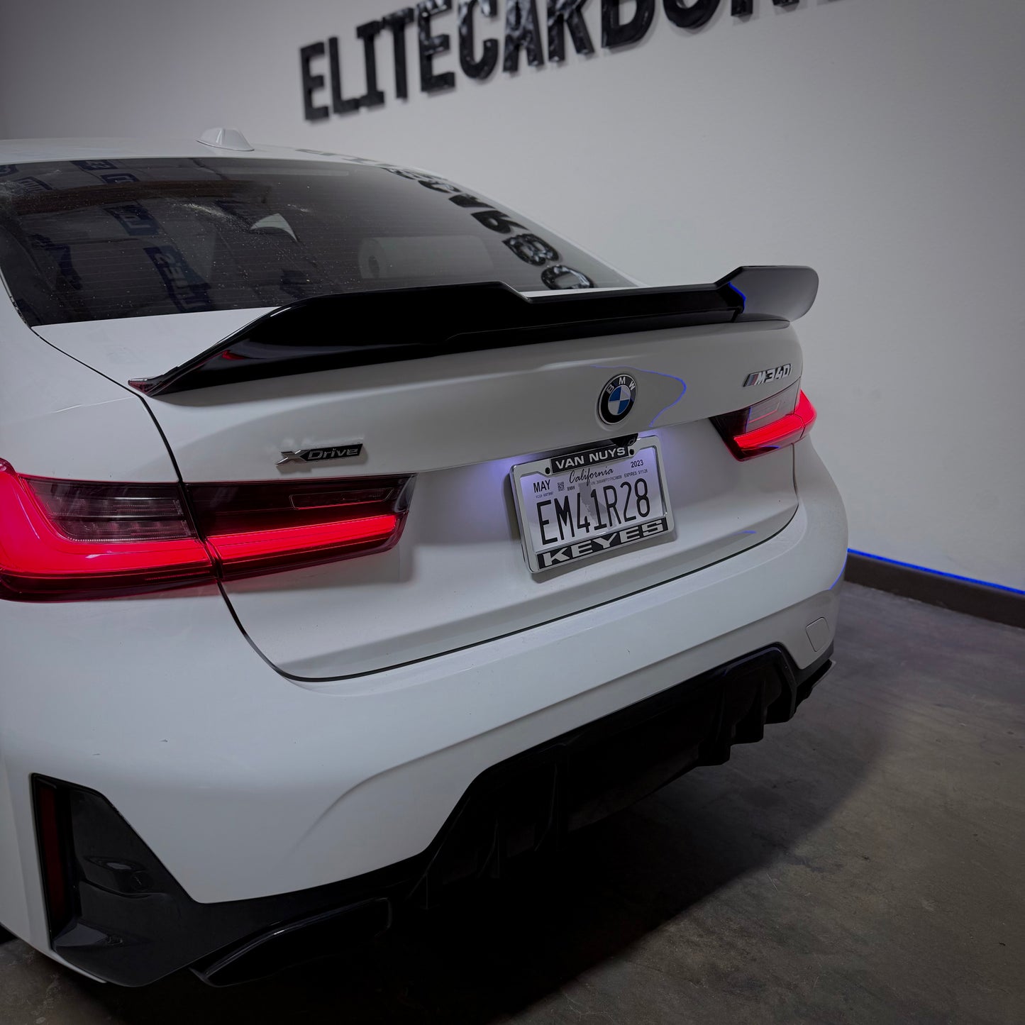 Gloss Black PSM Style Rear Spoiler Wing – BMW G20 3 Series & G80 M3