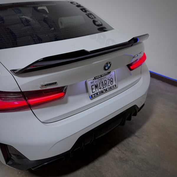 Gloss Black PSM Style Rear Spoiler Wing – BMW G20 3 Series & G80 M3