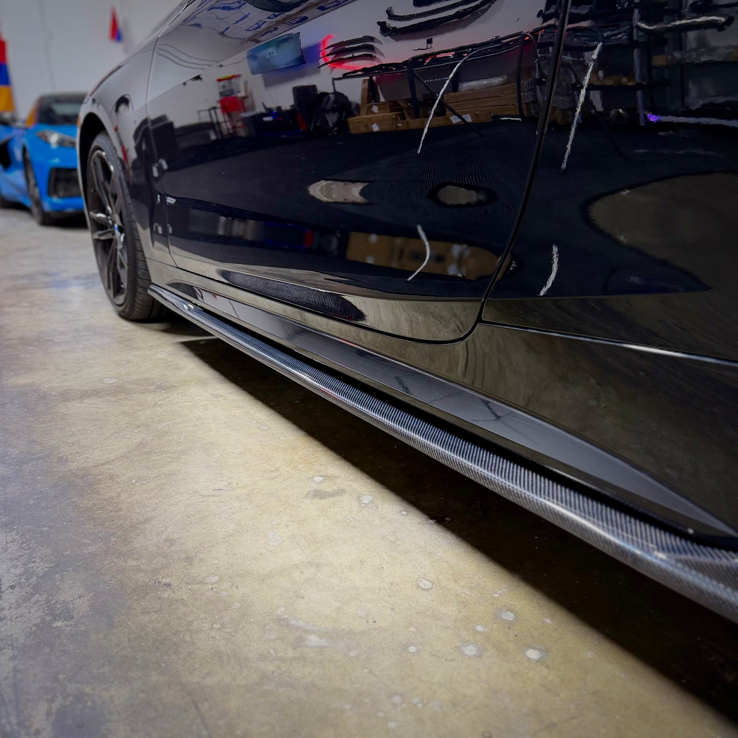 MAX STYLE CARBON FIBER SIDE SKIRTS - BMW G22/G23/G26 4 SERIES