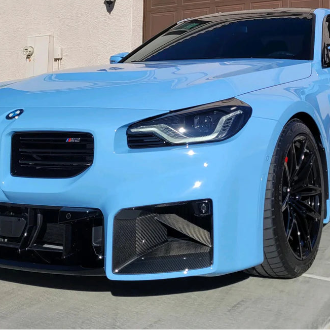 V2 DRY CARBON FIBER AIR INLETS - BMW G87 M2 (2023+)