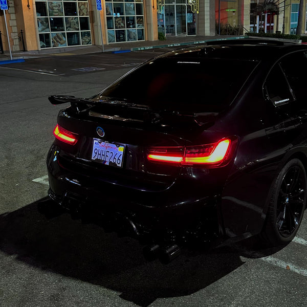 BMW GT Style Gloss Black Rear Spoiler Wing