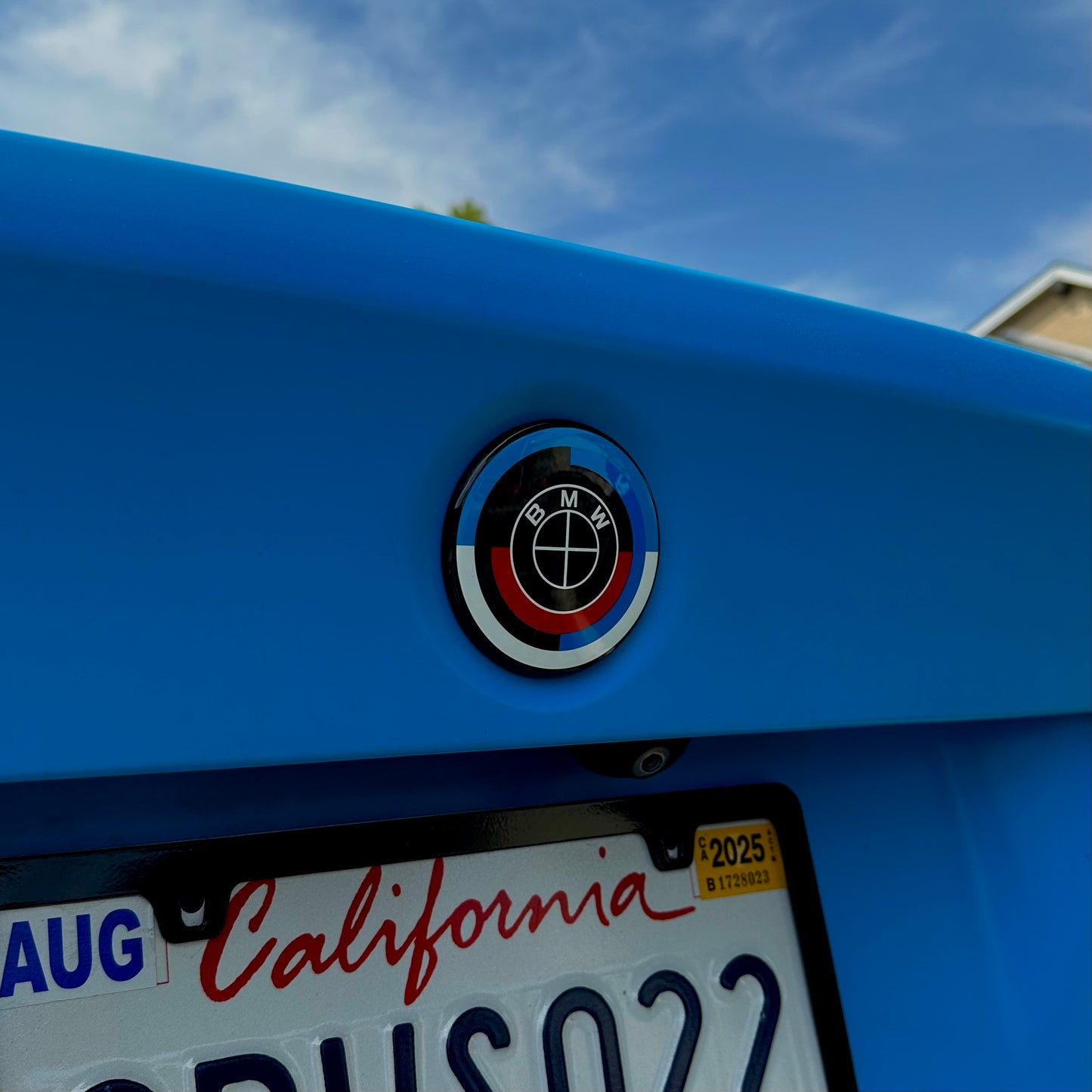 BMW 50th Anniversary Carbon Fiber Badge