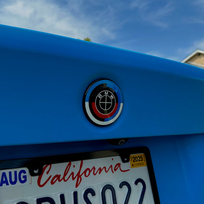 BMW 50th Anniversary Carbon Fiber Badge
