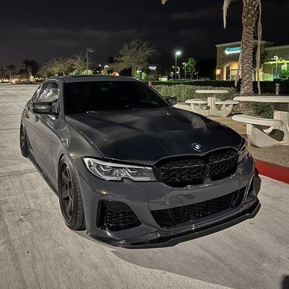 GTS STYLE CARBON FIBER HOOD - BMW G20 3 SERIES