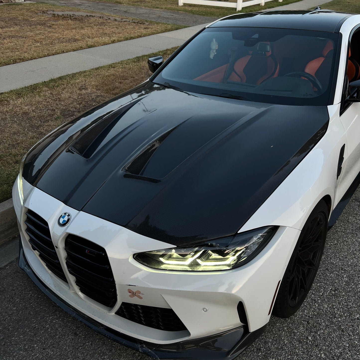 ALPHA N STYLE CARBON FIBER HOOD - BMW G80 M3 & G82/G83 M4