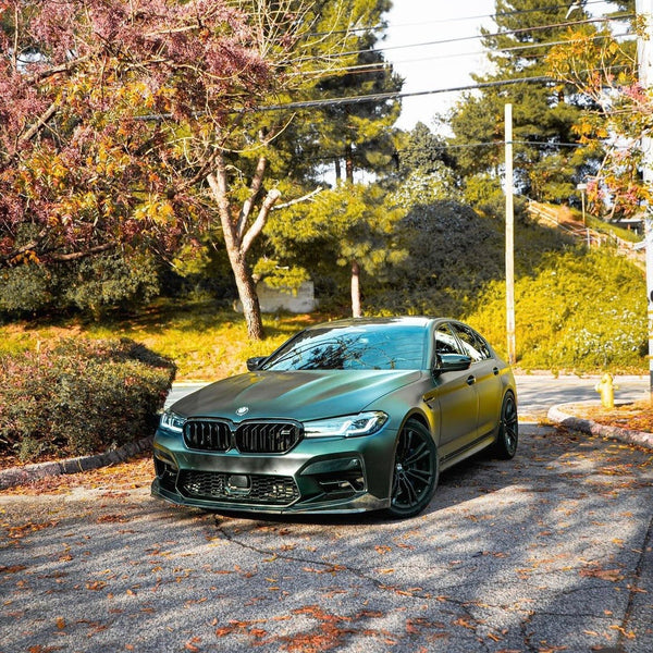 MP STYLE CARBON FIBER FRONT LIP - BMW LCI F90 M5
