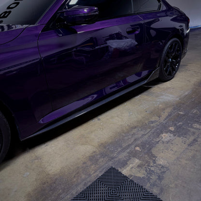 MP STYLE CARBON FIBER SIDE SKIRTS - BMW G42 2 SERIES