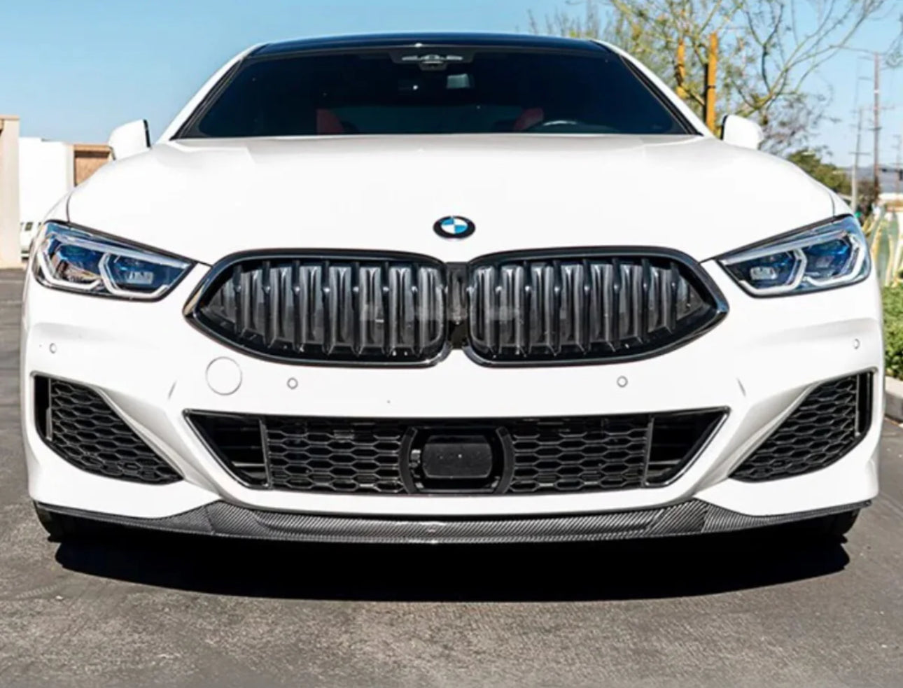 CARBON FIBER FRONT LIP - BMW G14 G15 G16 8 SERIES