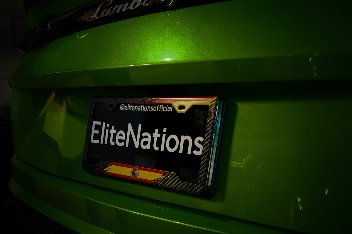 Spain Carbon Fiber Plate Frame | Elite Nations™