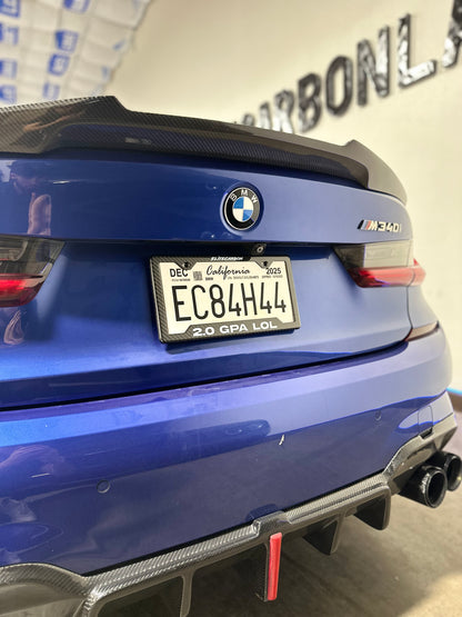 “2.0 GPA LOL" Carbon Fiber Plate Frame