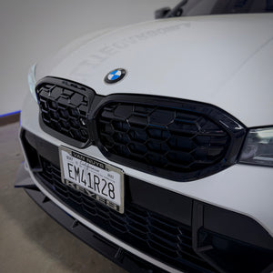 GLOSS BLACK Diamond Grille - BMW G20 3 SERIES