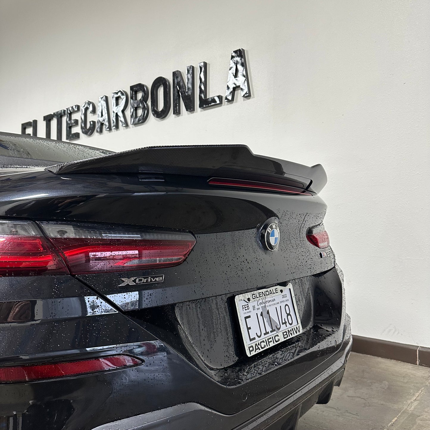 Carbon Fiber Rear Spoiler Wing - BMW G14 8 SERIES