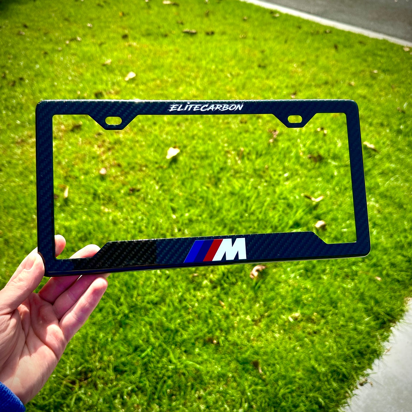 BMW “M" Sport Carbon Fiber Plate Frame