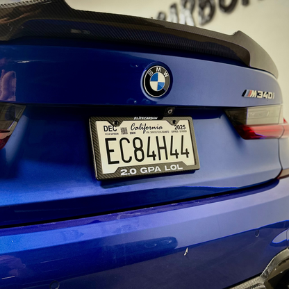 “2.0 GPA LOL" Carbon Fiber Plate Frame