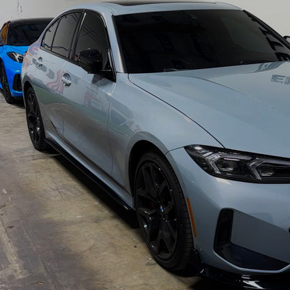 GLOSS BLACK SIDE SKIRTS - BMW G20 3 SERIES
