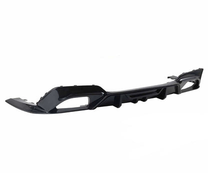 GLOSS BLACK REAR DIFFUSER - 2019-2022 BMW G20 3 SERIES PRE-LCI
