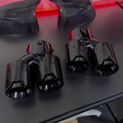 M Performance Carbon Fiber Quad Exhaust Tips – BMW G42 M240i / G20 M340i / G22 M440i (G-Series)