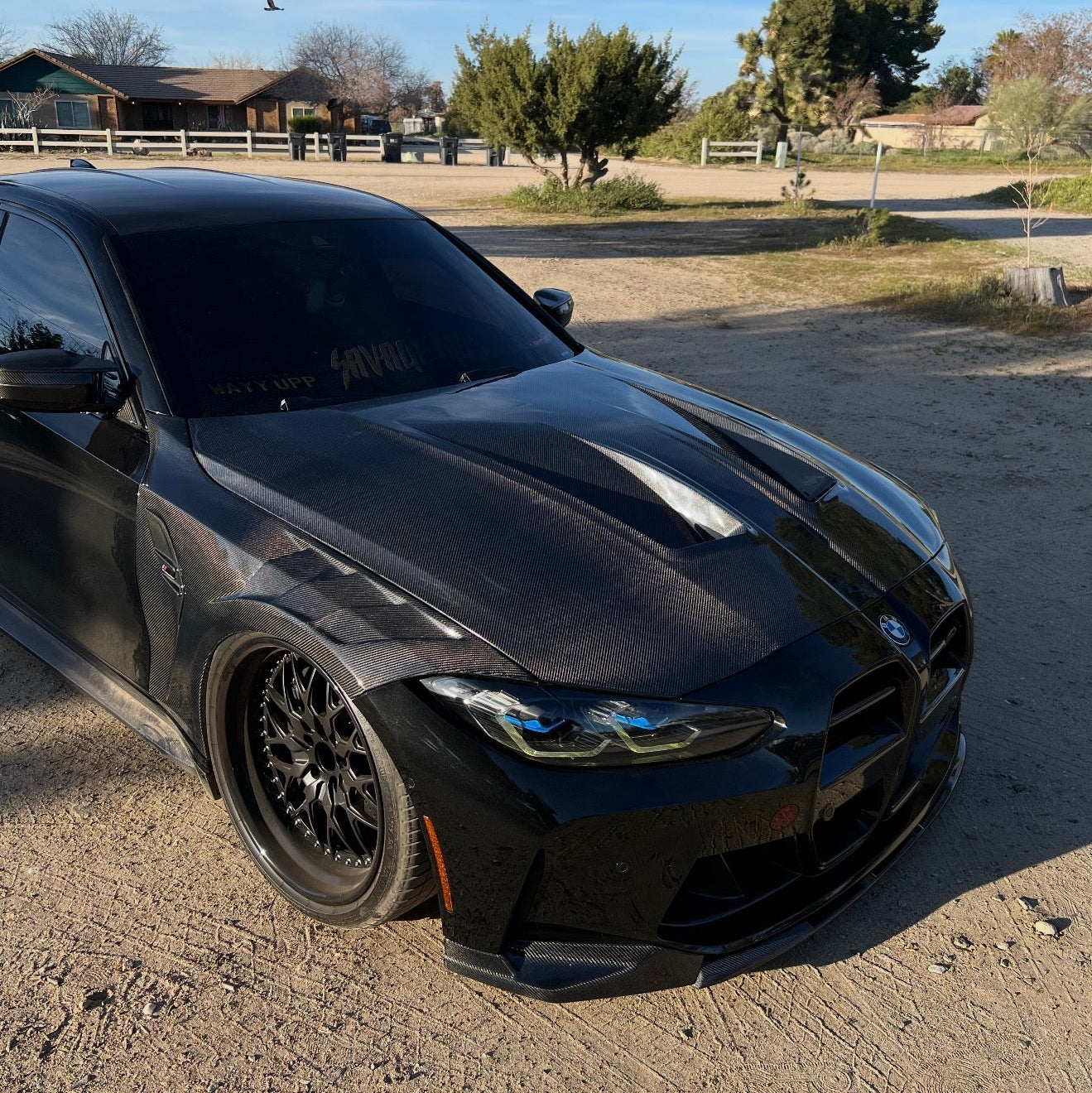 Carbon Fiber Vented Fender - BMW G80 M3 & G82/G83 M4