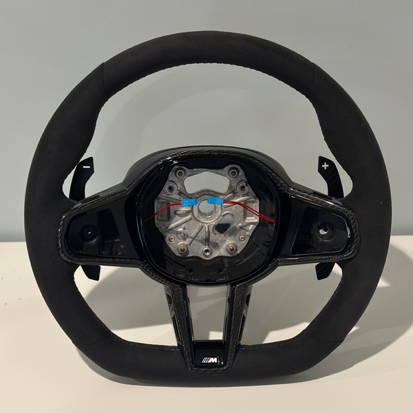 BMW G-Series Alcantara Carbon Fiber Steering Wheel