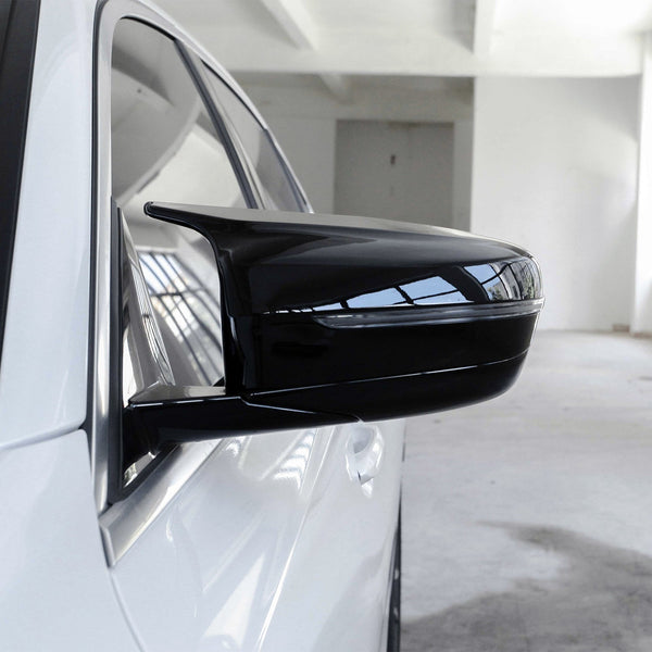 BMW M Glossy Black Mirror Caps