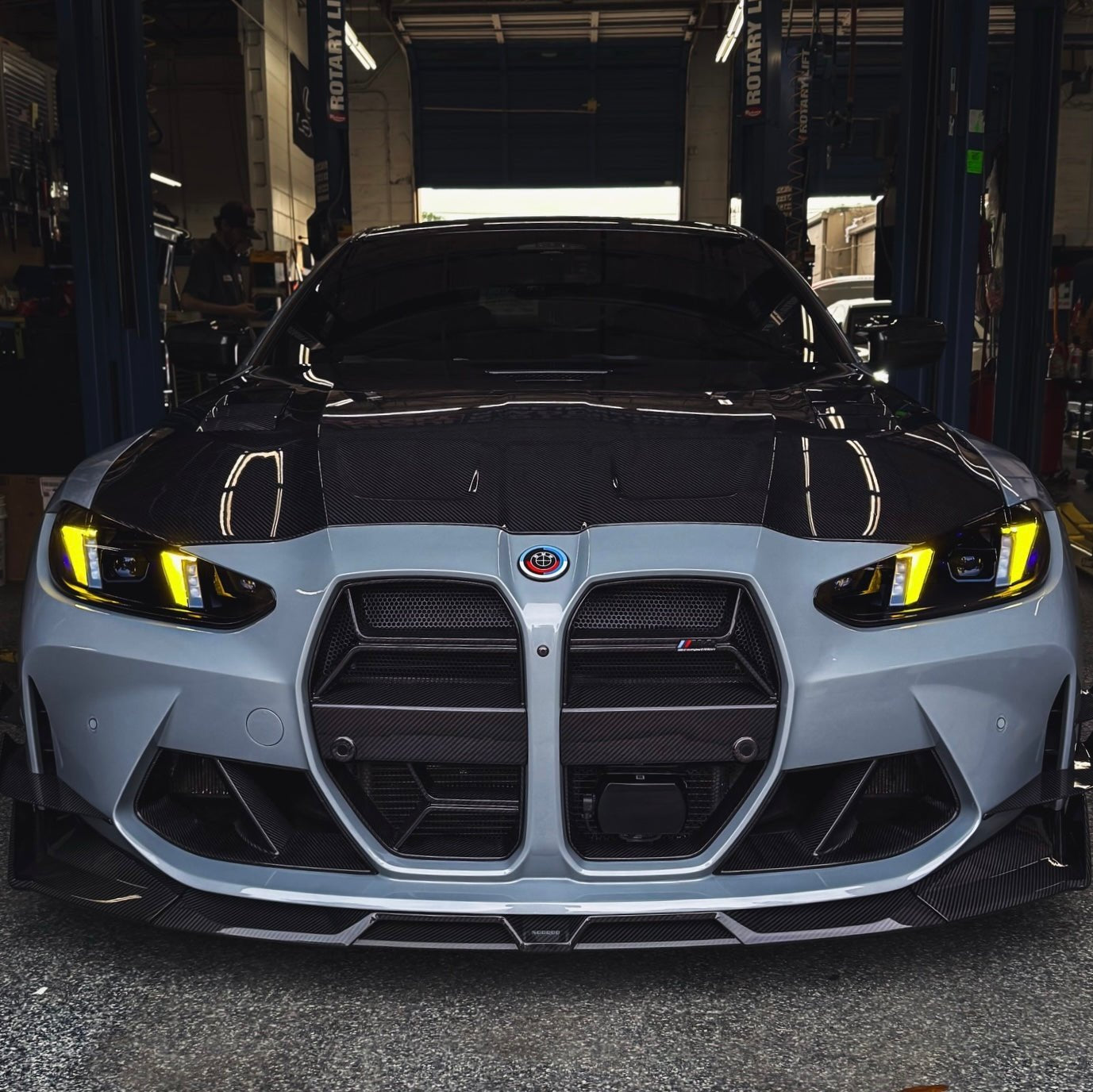2025+ Snake Eyes Yellow DRL Module Set – BMW G22 / G23 / G26 4 Series & G80 / G82 / G83 M3/M4 (LCI 2025+)