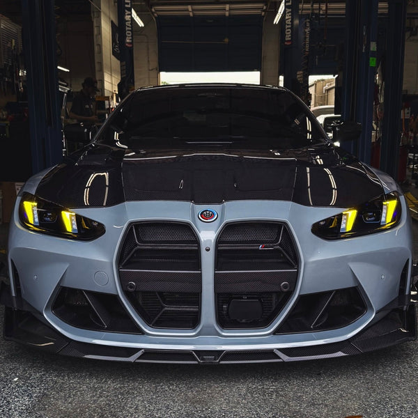 2025+ Snake Eyes Yellow DRL Module Set – BMW G22 / G23 / G26 4 Series & G80 / G82 / G83 M3/M4 (LCI 2025+)