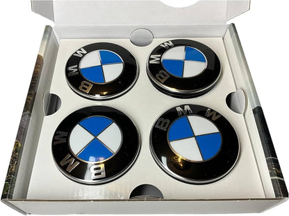 BMW Floating Wheel Center Console Caps