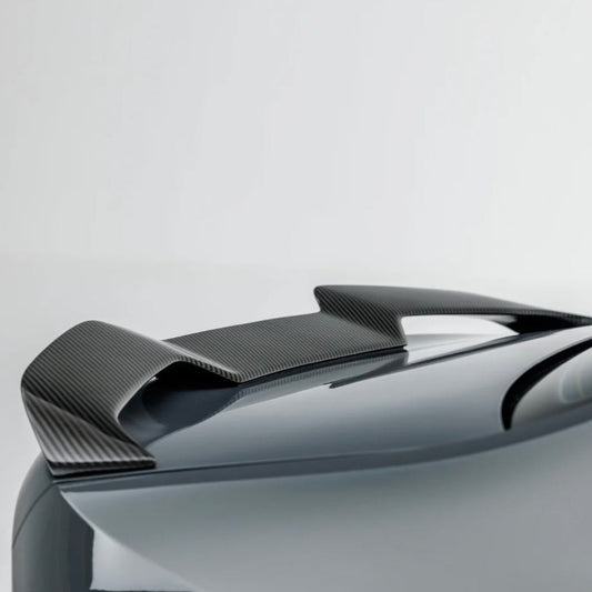 BMW V Style Carbon Fiber Rear Spoiler Wing