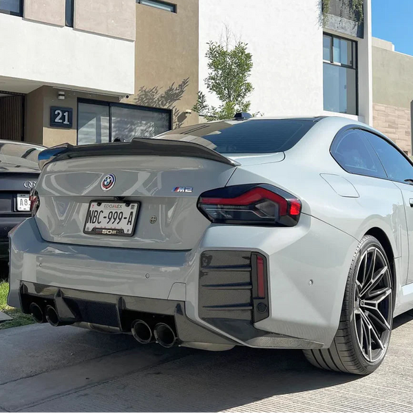 PSM STYLE CARBON FIBER SPOILER - BMW G87 M2 & G42 2 SERIES
