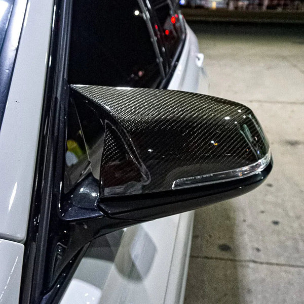 M PERFORMANCE CARBON FIBER MIRROR CAPS - BMW F3X/F2X SERIES