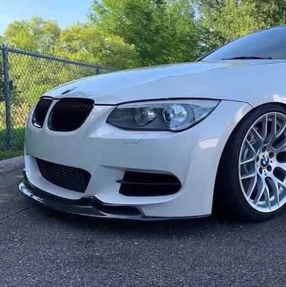 AK STYLE CARBON FIBER FRONT LIP - BMW E92 E93 LCI 3 SERIES (2011–2013)